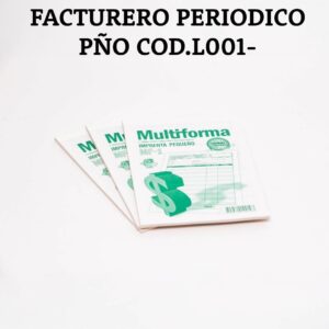 FACTURERO PERIODICO PÑO