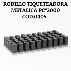 RODILLO TIQUETEADORA METALICA