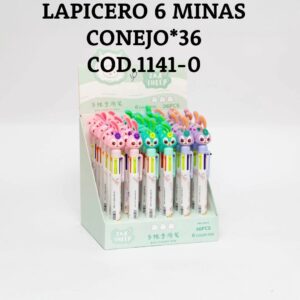 LAPICERO 6 MINAS CONEJO