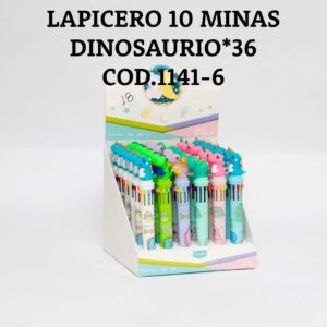 LAPICERO 10 MINAS DINOSAURIO