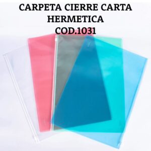 CARPETA CIERRE CARTA HERMETICA