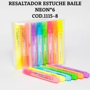 RESALTADOR ESTUCHE NEON