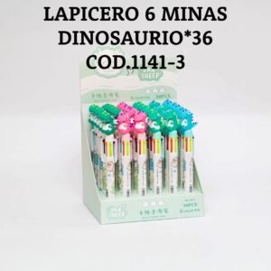 LAPICERO 6 MINAS