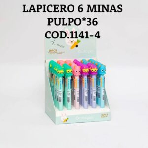 LAPICERO 6 MINAS