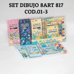 SET DE DIBUJO 8ART